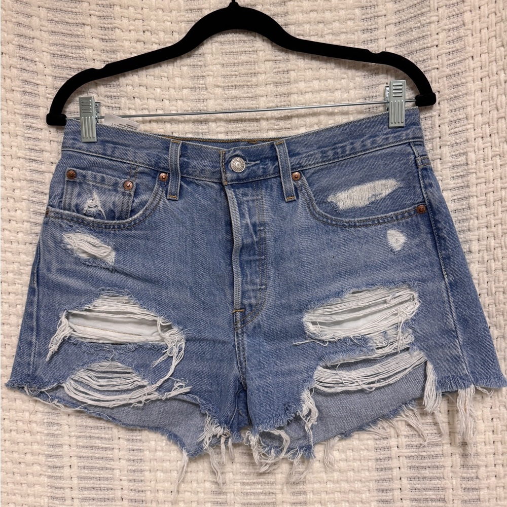 Levis Premium 501 High Rise Shorts Luxor Anubis